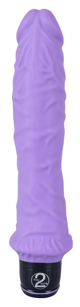 You2Toys Lotus fioletowy wibrator silikonowy 7 trybow 25 cm You2Toys Lotus fioletowy wibrator silikonowy 7 trybow 25 cm