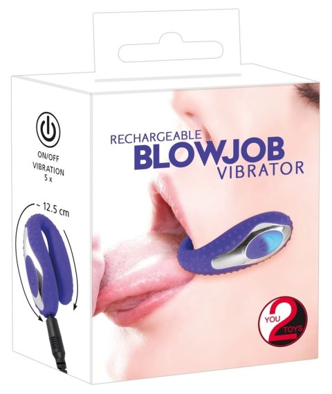 You2Toys Oralny Wibrator Elastyczny 5 Trybow Wibracji 12,5 cm You2Toys Oralny Wibrator Elastyczny 5 Trybow Wibracji 12,5 cm