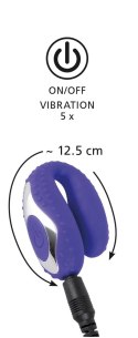 You2Toys Oralny Wibrator Elastyczny 5 Trybow Wibracji 12,5 cm