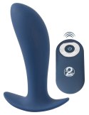 You2Toys Plug wibrujący z pilotem 10 trybow 12 cm silikonowy czarny