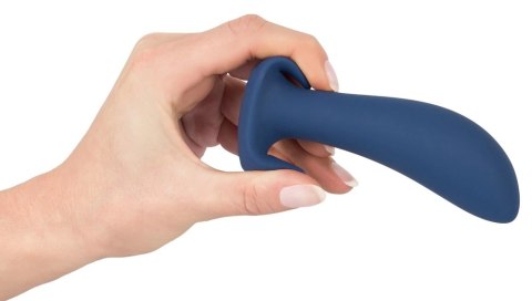 You2Toys Plug wibrujący z pilotem 10 trybow 12 cm silikonowy czarny You2Toys Plug wibrujący z pilotem 10 trybow 12 cm silikonowy czarny