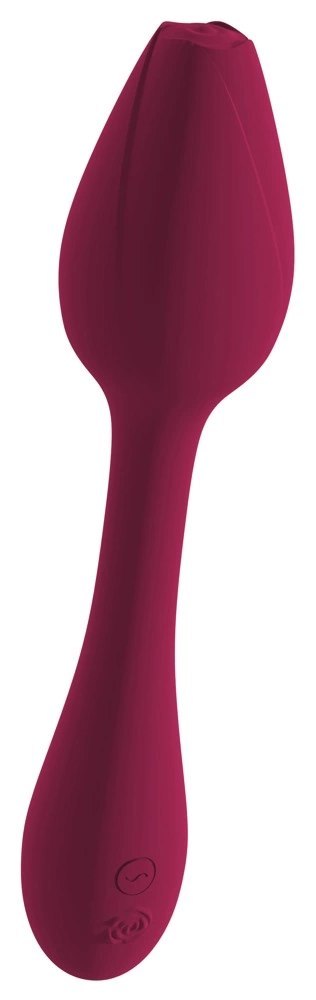 You2Toys Rose Bendable G-Spot - silikonowy wibrator wodoodporny 20cm You2Toys Rose Bendable G-Spot - silikonowy wibrator wodoodporny 20cm