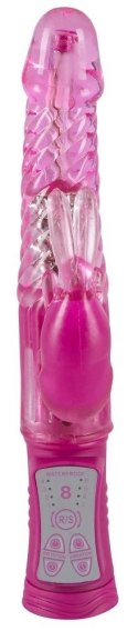 You2Toys Sugar Baby podwojny wibrator obracający się, 22 cm, rożowy