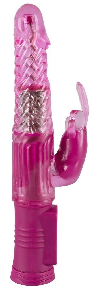 You2Toys Sugar Baby podwojny wibrator obracający się, 22 cm, rożowy You2Toys Sugar Baby podwojny wibrator obracający się, 22 cm, rożowy