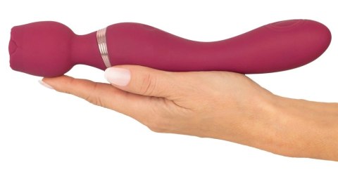 You2Toys Thumping Wand Vibrator Rose - dwustronny masażer 23,4 cm You2Toys Thumping Wand Vibrator Rose - dwustronny masażer 23,4 cm