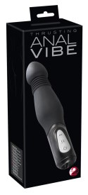 You2Toys Y2T - czarna maszyna intymna z funkcją drgań, 23,5 cm