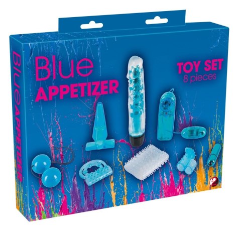 You2Toys Zestaw 8-elementowy wielofunkcyjny niebieski ABS/TPE