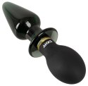 ANOS Double Plug Model 10 Trybow Wibracji Szkło & Silikon 16,6 cm
