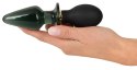 ANOS Double Plug Model 10 Trybow Wibracji Szkło & Silikon 16,6 cm