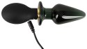 ANOS Double Plug Model 10 Trybow Wibracji Szkło & Silikon 16,6 cm