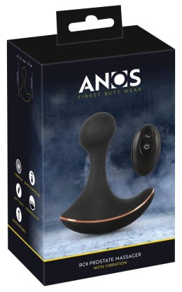 ANOS Masażer Prostaty RC Soft Touch Kulka Pilot Czarny 11,8cm