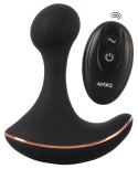 ANOS Masażer Prostaty RC Soft Touch Kulka Pilot Czarny 11,8cm
