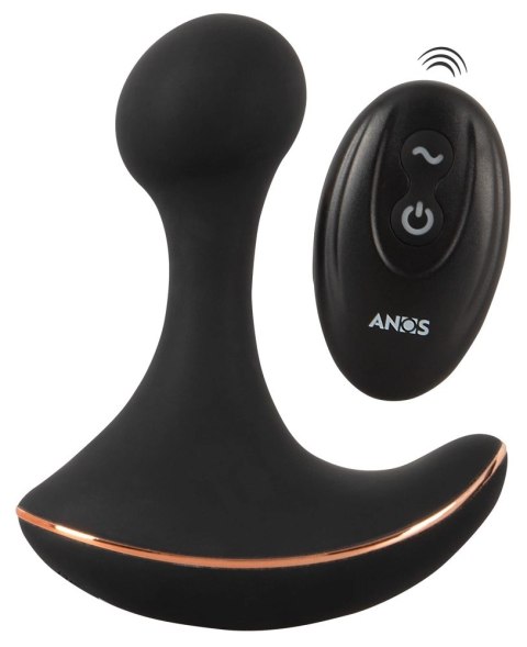 ANOS Masażer Prostaty RC Soft Touch Kulka Pilot Czarny 11,8cm ANOS Masażer Prostaty RC Soft Touch Kulka Pilot Czarny 11,8cm