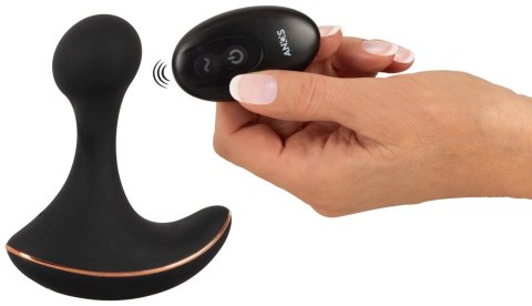 ANOS Masażer Prostaty RC Soft Touch Kulka Pilot Czarny 11,8cm ANOS Masażer Prostaty RC Soft Touch Kulka Pilot Czarny 11,8cm