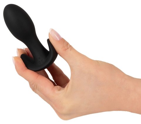ANOS Mini Plug wibrujący z silikonu czarny 20 trybow ładowany USB ANOS Mini Plug wibrujący z silikonu czarny 20 trybow ładowany USB