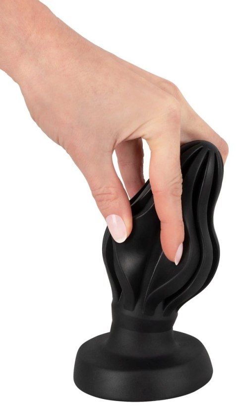 ANOS Stożkowy korek silikonowy 7 cm z rowkami i szeroką podstawą ANOS Stożkowy korek silikonowy 7 cm z rowkami i szeroką podstawą