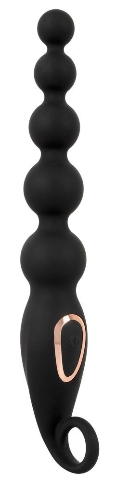 ANOS Wibrator Kulowy Silikonowy 22 cm Czarny 7 Trybow Wodoodporny ANOS Wibrator Kulowy Silikonowy 22 cm Czarny 7 Trybow Wodoodporny
