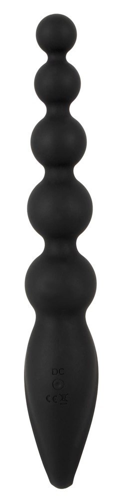 ANOS Wibrator Kulowy Silikonowy 22 cm Czarny 7 Trybow Wodoodporny ANOS Wibrator Kulowy Silikonowy 22 cm Czarny 7 Trybow Wodoodporny