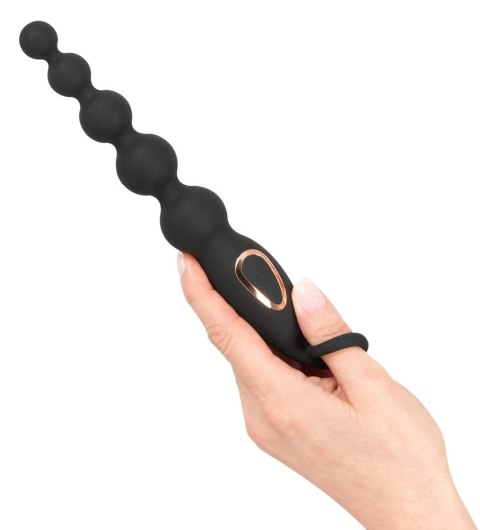 ANOS Wibrator Kulowy Silikonowy 22 cm Czarny 7 Trybow Wodoodporny ANOS Wibrator Kulowy Silikonowy 22 cm Czarny 7 Trybow Wodoodporny
