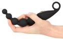 ANOS Wibrator Kulowy Silikonowy 22 cm Czarny 7 Trybow Wodoodporny