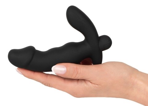 ANOS Wibrator Prostaty 14 cm Czarny Silikonowy 10 Trybow USB ANOS Wibrator Prostaty 14 cm Czarny Silikonowy 10 Trybow USB