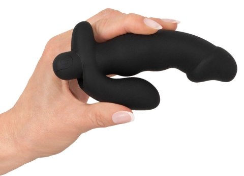 ANOS Wibrator Prostaty 14 cm Czarny Silikonowy 10 Trybow USB ANOS Wibrator Prostaty 14 cm Czarny Silikonowy 10 Trybow USB