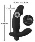 ANOS Wibrator Prostaty 14 cm Czarny Silikonowy 10 Trybow USB