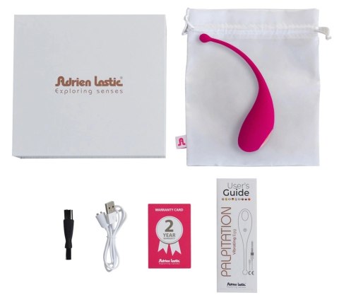Adrien Lastic Palpitation Rożowe Jajeczko Aplikacja Bluetooth 18cm Adrien Lastic Palpitation Rożowe Jajeczko Aplikacja Bluetooth 18cm
