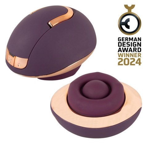 Belou Rotating Vulva Massager Fioletowy - Stymulator z 2 silnikami Belou Rotating Vulva Massager Fioletowy - Stymulator z 2 silnikami