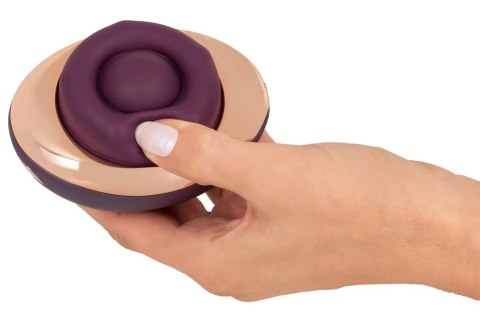 Belou Rotating Vulva Massager Fioletowy - Stymulator z 2 silnikami Belou Rotating Vulva Massager Fioletowy - Stymulator z 2 silnikami
