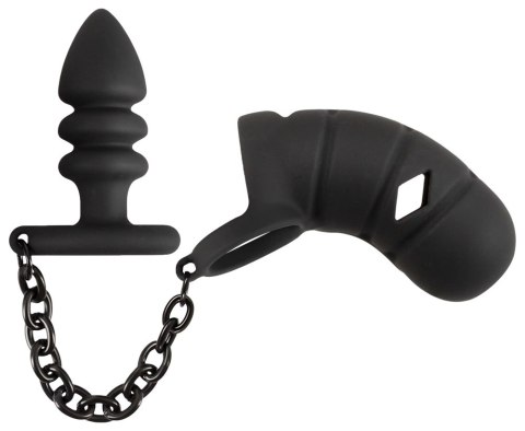 Black Velvets System Kontroli Komfortu Czarny 11,5 cm Silikonowy Black Velvets System Kontroli Komfortu Czarny 11,5 cm Silikonowy