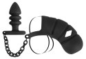 Black Velvets System Kontroli Komfortu Czarny 11,5 cm Silikonowy