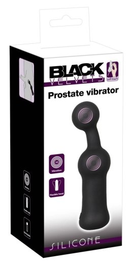 Black Velvets model kulkowy silikonowy czarny - masażer z 10 trybami