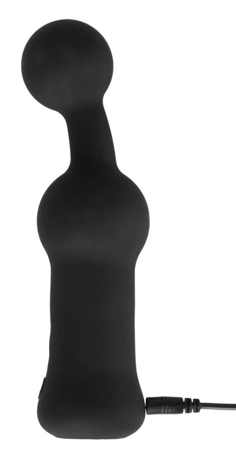 Black Velvets model kulkowy silikonowy czarny - masażer z 10 trybami Black Velvets model kulkowy silikonowy czarny - masażer z 10 trybami