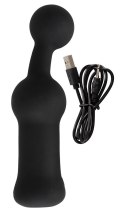 Black Velvets model kulkowy silikonowy czarny - masażer z 10 trybami