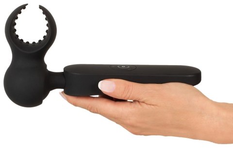 Couples Choice Masażer z 3 wymiennymi końcowkami czarny 21,5 cm Couples Choice Masażer z 3 wymiennymi końcowkami czarny 21,5 cm