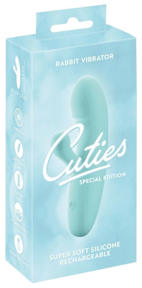 Cuties Mini Rabbit Softies Ekstra Miękki Zielony 15,5 cm USB Cuties Mini Rabbit Softies Ekstra Miękki Zielony 15,5 cm USB