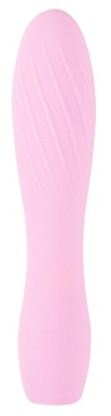 Cuties Mini Wibrator Rożowy - Model z Rowkami, Wodoodporny 14,1 cm