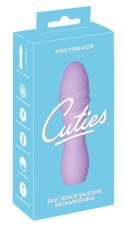 Cuties Mini Wibrator Spiralne Rowki Fioletowy 10 Trybow 10,8cm