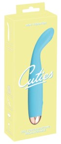 Cuties Mini Wibrator Stymulujący Niebieski 18,7 cm USB 7 Trybow