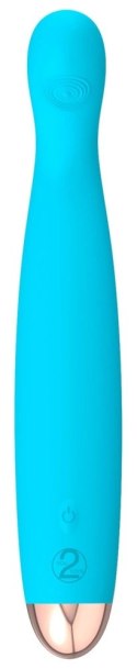 Cuties Mini Wibrator Stymulujący Niebieski 18,7 cm USB 7 Trybow