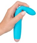 Cuties Mini Wibrator Stymulujący Niebieski 18,7 cm USB 7 Trybow