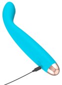 Cuties Mini Wibrator Stymulujący Niebieski 18,7 cm USB 7 Trybow