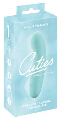 Cuties Mini - Wibrator punktowy G elastyczny, zielony 15,5 cm
