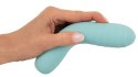 Cuties Wibrator Silikonowy Zielony 8 Trybow Wodoodporny 16,4 cm