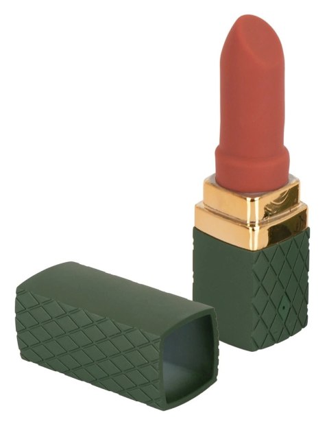 Emerald Love Lipstick Mini - kompaktowy model z 10 trybami pracy, wodoodporny Emerald Love Lipstick Mini - kompaktowy model z 10 trybami pracy, wodoodporny
