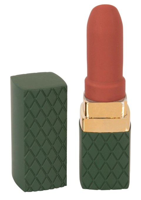 Emerald Love Lipstick Mini - kompaktowy model z 10 trybami pracy, wodoodporny Emerald Love Lipstick Mini - kompaktowy model z 10 trybami pracy, wodoodporny