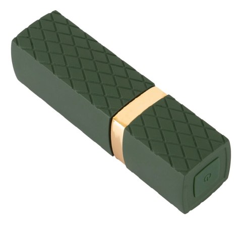 Emerald Love Lipstick Mini - kompaktowy model z 10 trybami pracy, wodoodporny Emerald Love Lipstick Mini - kompaktowy model z 10 trybami pracy, wodoodporny