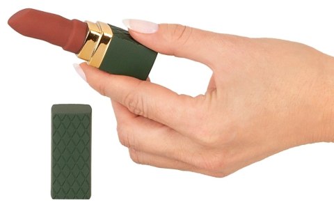 Emerald Love Lipstick Mini - kompaktowy model z 10 trybami pracy, wodoodporny Emerald Love Lipstick Mini - kompaktowy model z 10 trybami pracy, wodoodporny