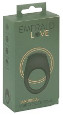Emerald Love Luxurious Vibro Ring - silikonowy pierścień z 10 trybami